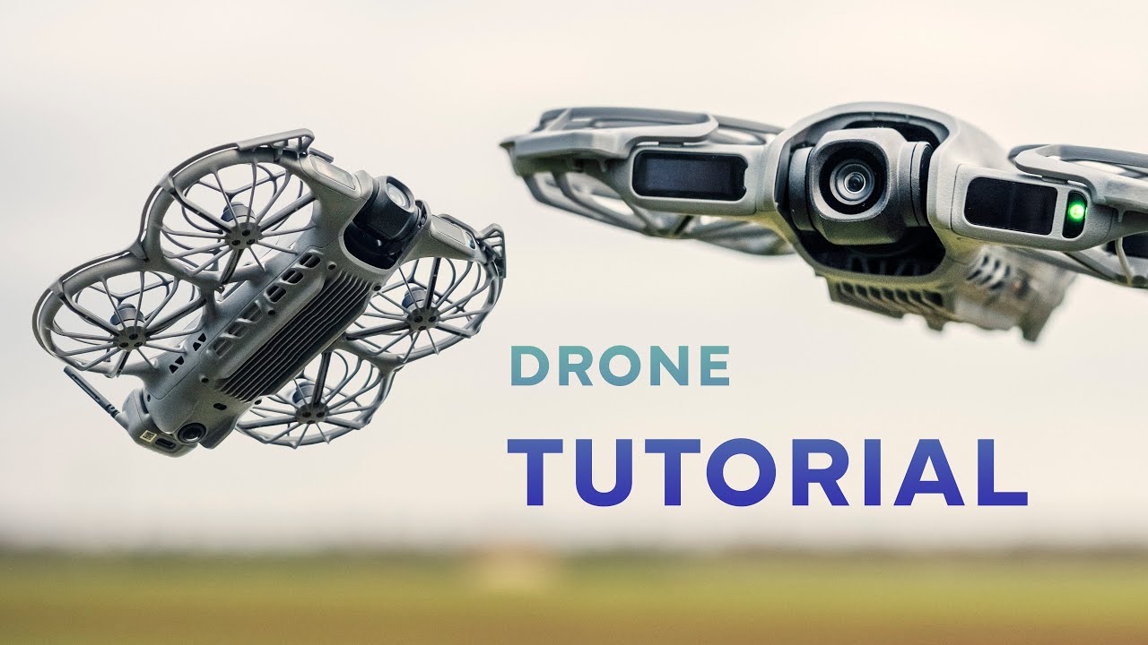 YouTube post by @FenchelJanisch2 for Flickr. Caption reads: Drone flight tutorial for DJI Neo 2 using gesture....
