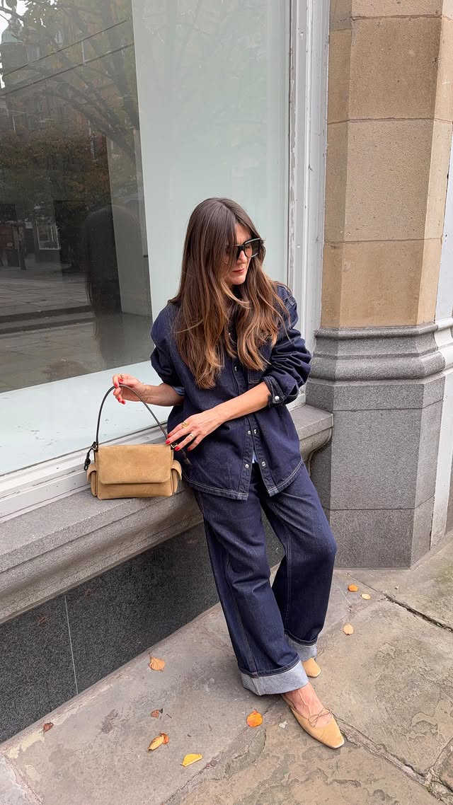 Instagram post by @_shelleyloves for VRG GRL. Caption reads: I do love an outfit recap. Here’s 5 looks from....