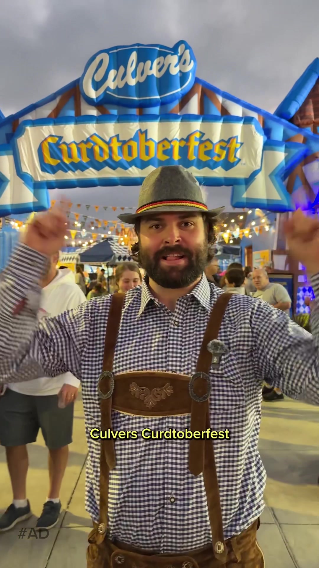 TikTok post by @ohhyoubetcha for Culver’s. Caption reads: [...] a little tighter after all those @Culver’s....