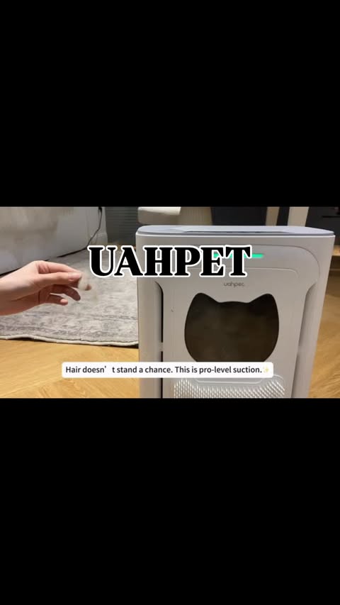 Instagram post by @momentsbyalev for Uahpet. Caption reads: UAHPET 1. [3D High-Speed Cyclone Air [...].