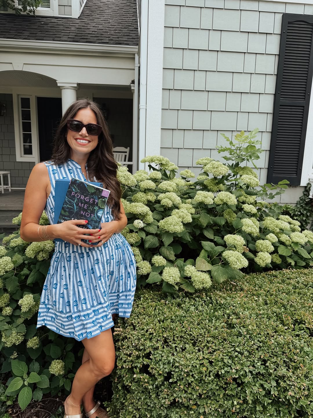Instagram post by @beachreadsandbubbly for BookoftheMonth. Caption reads: This is how excited I get to check the mail for my....