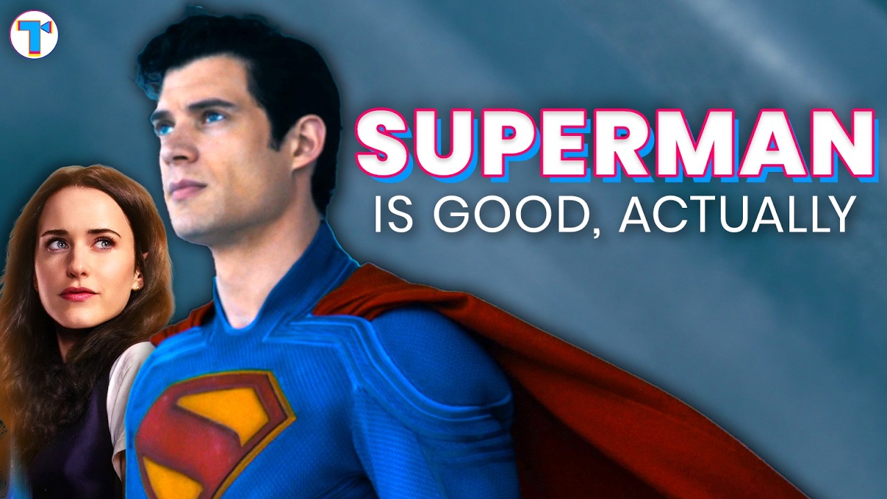 YouTube post by @thetake for Green Chef. Caption reads: Why Superman 2025 Actually Works (& Doesn't....