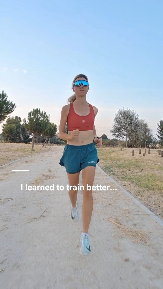 Instagram post by @runonlinetv for SKINS Compression. Caption reads: 🩷 I don't remember exactly when I started to love....