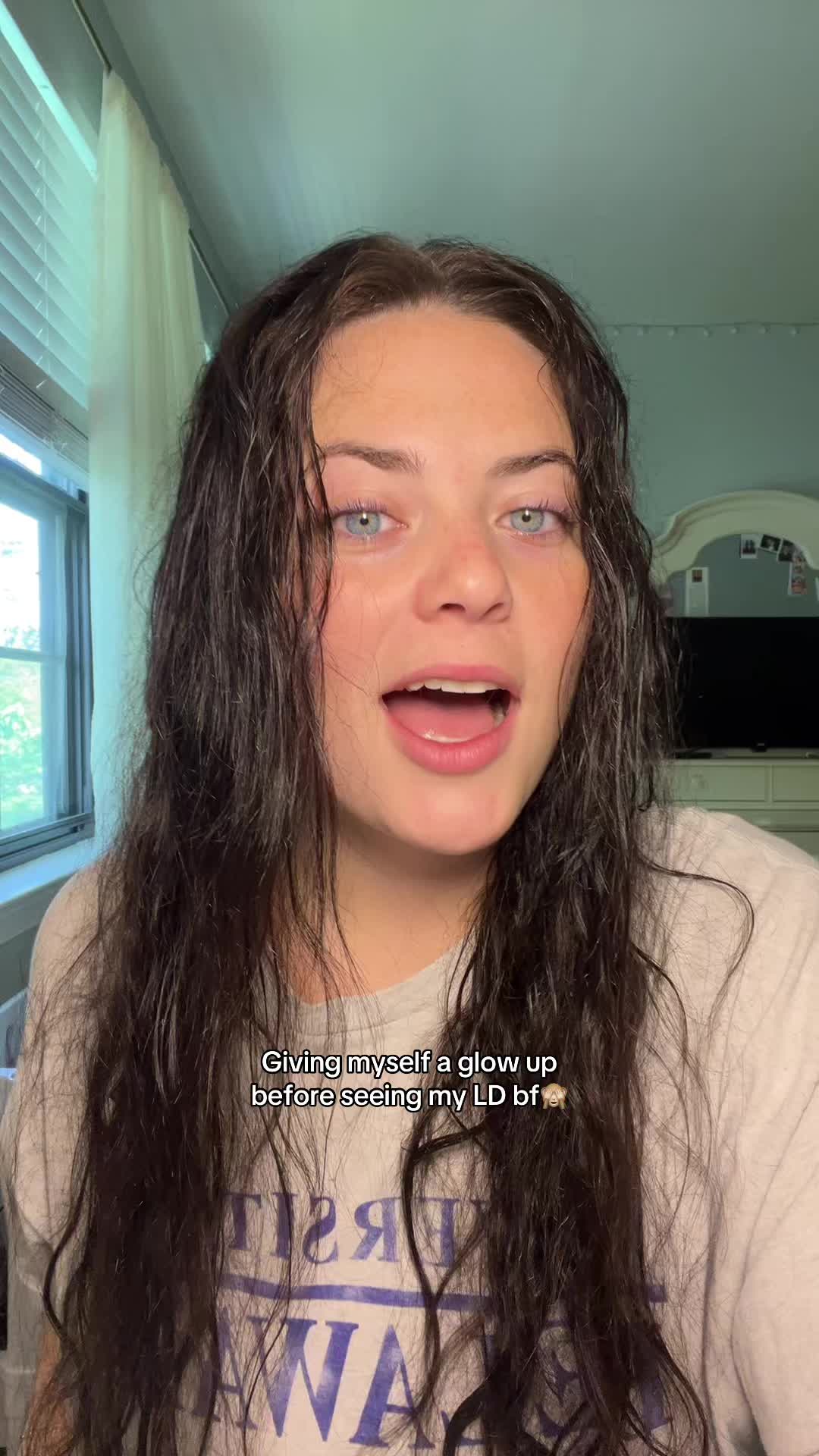 TikTok post by @_juless8 for Lumineux. Caption reads: [...] Loving the whitening strips from @Lumineux....