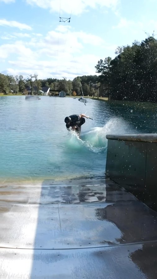 Instagram post by @graemeburress for Nike Swim. Caption reads: Performance products made to keep up with the....