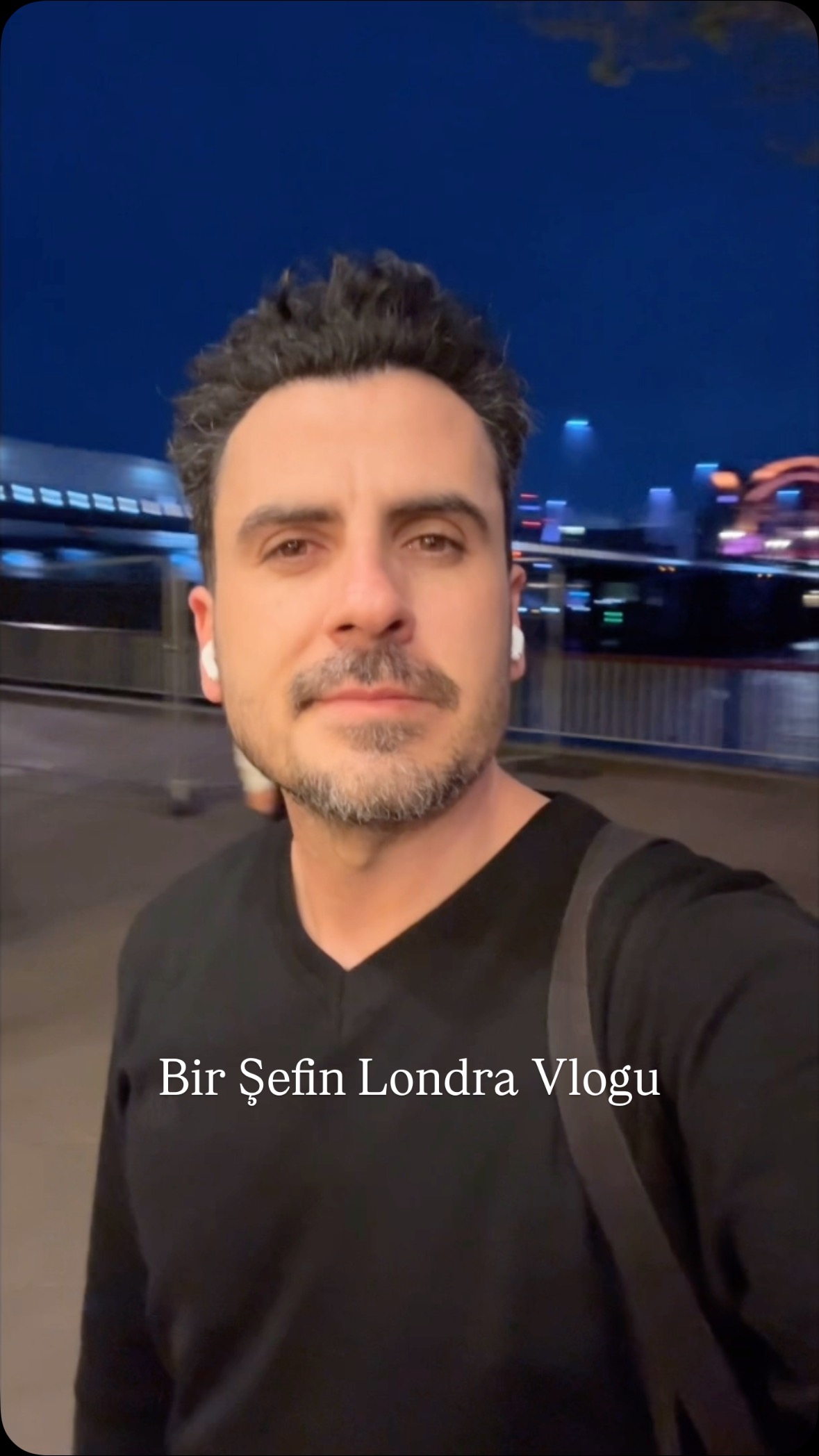 Instagram post by @sercancam_ for Selfridges. Caption reads: Bir şef olarak Londra’da ziyaret ettiğim çok....
