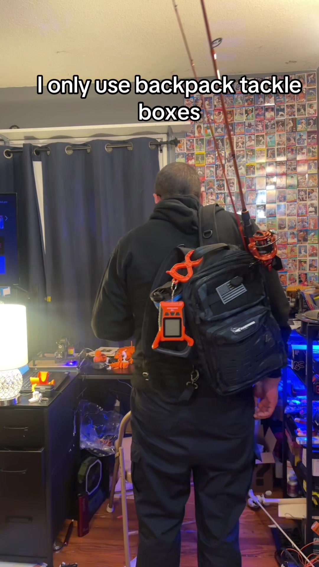 TikTok post by @joshfrisbie763 for KastKing. Caption reads: I love this. @KastKing_USA #tiktokshopcreatorpicks....