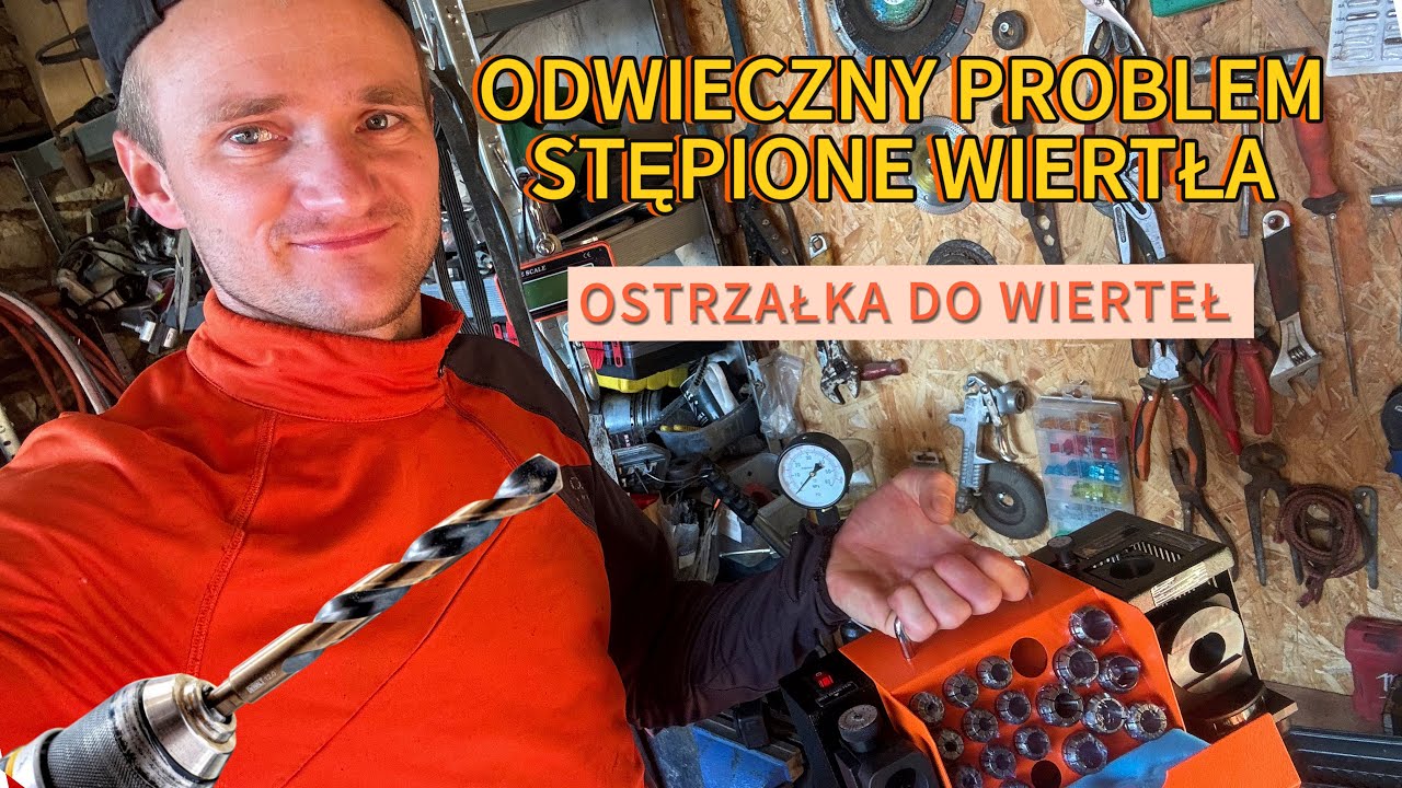YouTube post by @bester_wszystkoinic for VEVOR. Caption reads: THE ETERNAL PROBLEM OF DURABLE DRILLS - TEST OF....