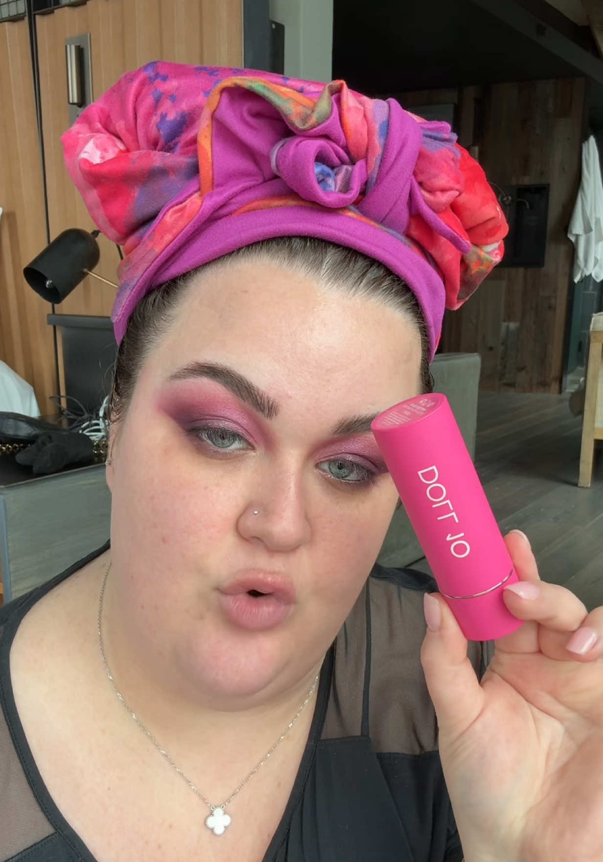 TikTok post by @sydneyslayyyz for Doll 10 Beauty. Caption reads: i am wearing the shade light @Doll 10 Beauty....