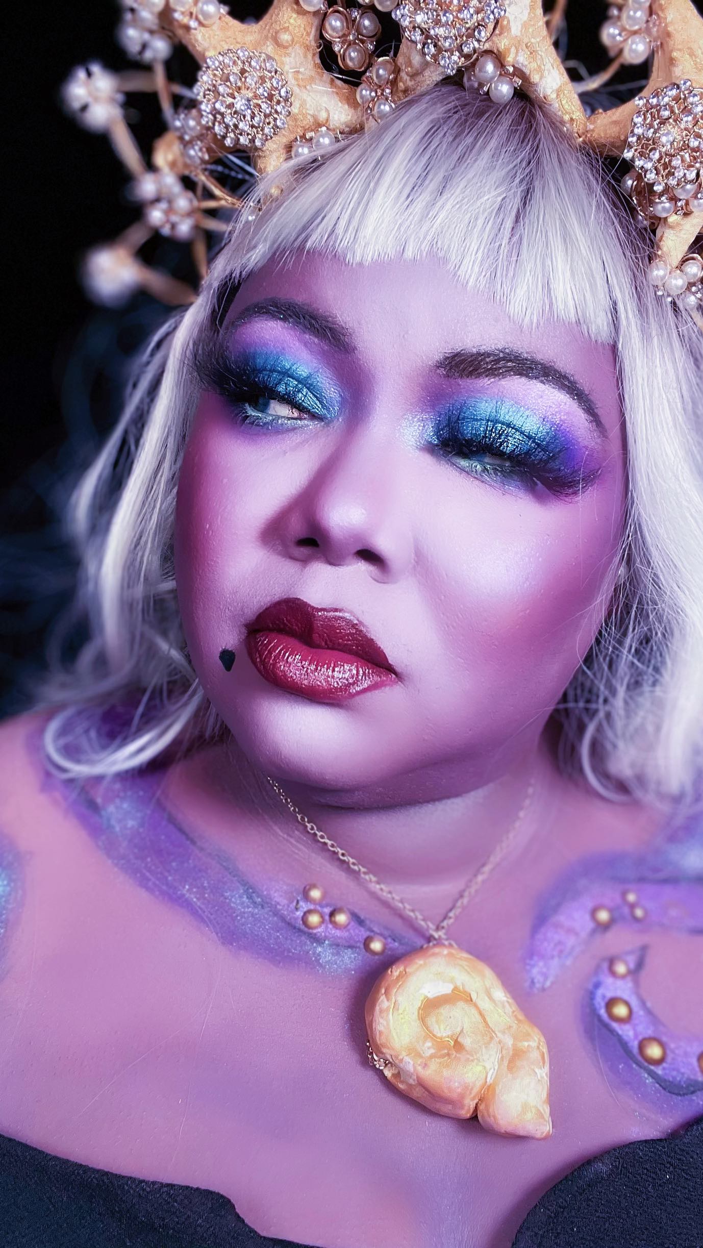 Instagram post by @talkintoya247 for Pacifica Beauty. Caption reads: [...] )*#colourpophalloween @pacificabeauty-....