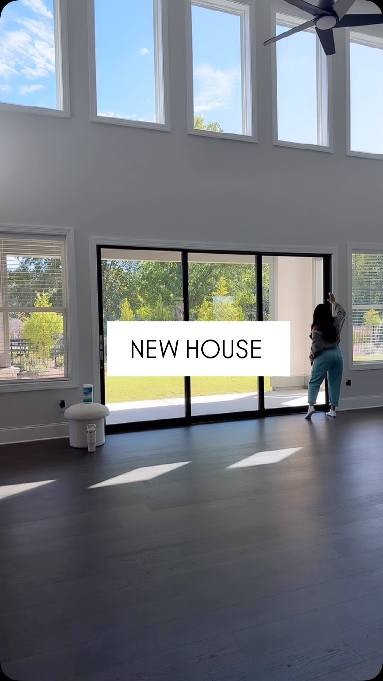 Instagram post by @quirenea for Clorox. Caption reads: NEW HOUSE! 🏠 
So excited for this new chapter of....