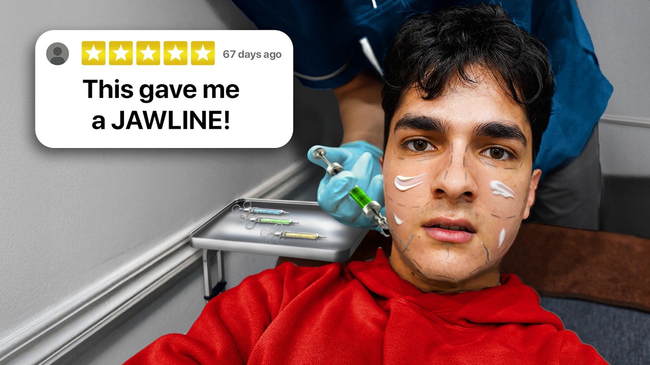 YouTube post by @MrMannyy for Good Molecules. Caption reads: I Went to South Korea to Scientifically Improve....