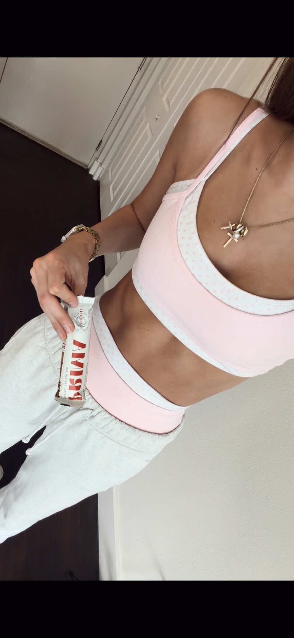 TikTok post by @autumnbouchard2 for PRIMA Ancestral Protein Bar. Caption reads: [...] a quick protein that’s clean!@PRIMA....