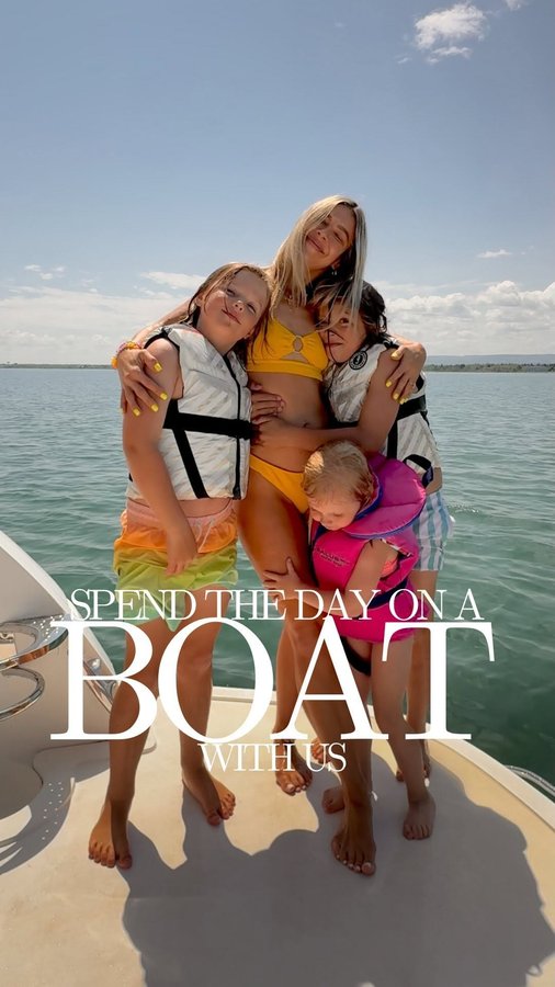 Instagram post by @_ericashaw for Discover Boating. Caption reads: [...] on Georgian Bay. 🇨🇦🌊😁🤿 We used....