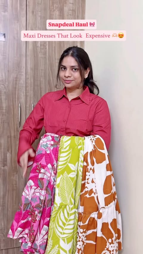 Instagram post by @pandeyshruti06 for Snapdeal. Caption reads: [...] and now you can’t stop twirling 😌💃....