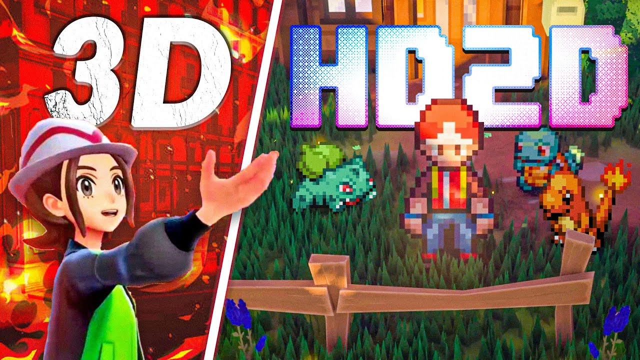 YouTube post by @NIONX-7 for Holzkern. Caption reads: I rebuildt Pokémon in Unreal Engine 5 (with NO....