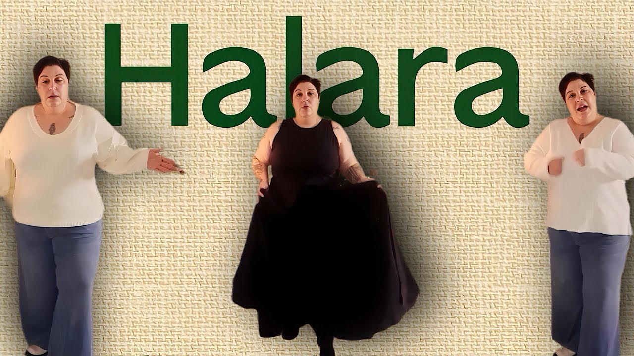 YouTube post by @aupaysdejenny for iGraal. Caption reads: HALARA: winter essentials and a festive item (teak....