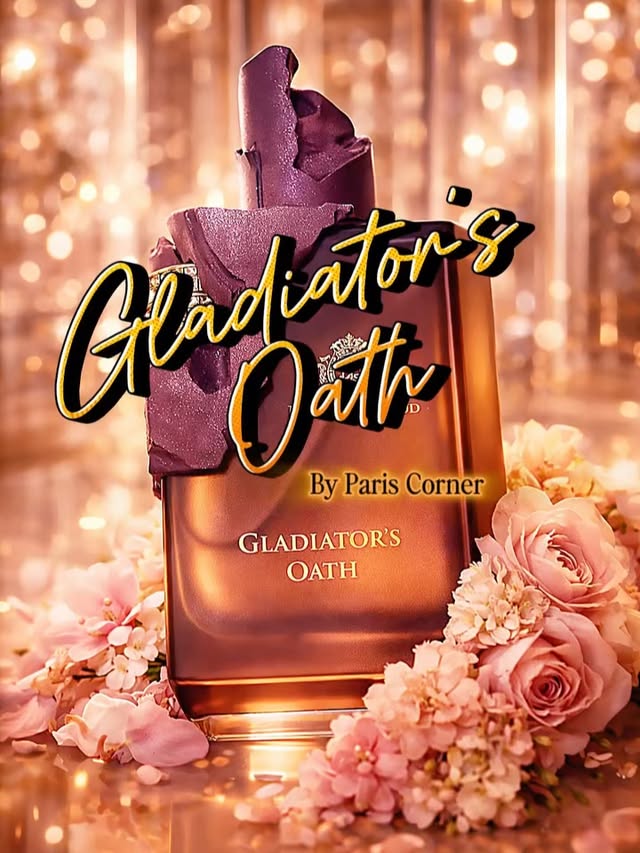 Instagram post by @scents_and_smells for Paris Corner Perfumes. Caption reads: [...] 🌸🌷💐

Gladiator’s Oath by....