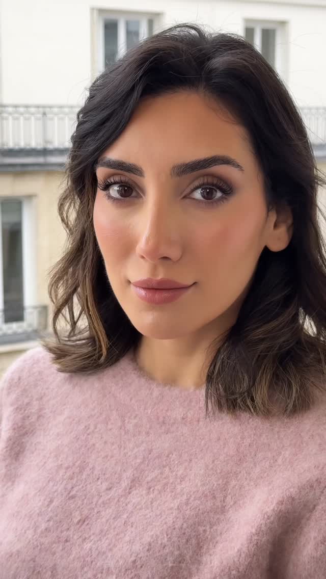 Instagram post by @sadaf_beauty for Chantecaille. Caption reads: Effortless chic, Pink Lotus by @chantecaille 🪷.