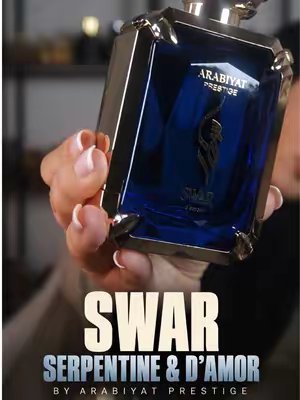 TikTok post by @saniiscents for Arabiyat Prestige. Caption reads: @Arabiyat Prestige @My Perfumes #fragrancetiktok....