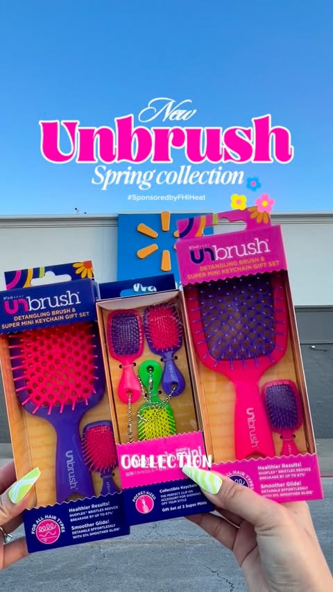 Instagram post by @citycouponmoms for FHI Heat. Caption reads: @fhiheat just dropped a NEW Spring UNbrush [...].