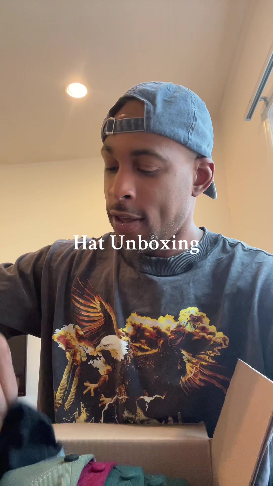 TikTok post by @herman_wrice for Culture Kings. Caption reads: First off wanted to thank you all for helping Unc....