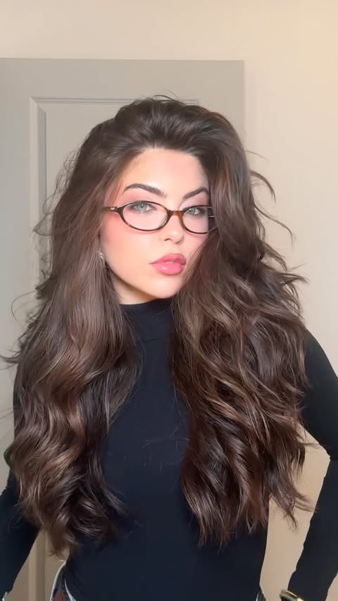 Instagram post by @carogracesmith for T3 Micro. Caption reads: can’t believe I forgot how good flat iron curls....