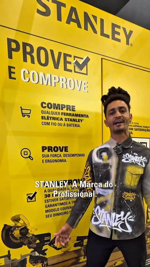 Instagram post by @felipeoeletricista for Stanley 1913. Caption reads: Você já conhece @stanley.brasil PROVE E COMPROVE ?....