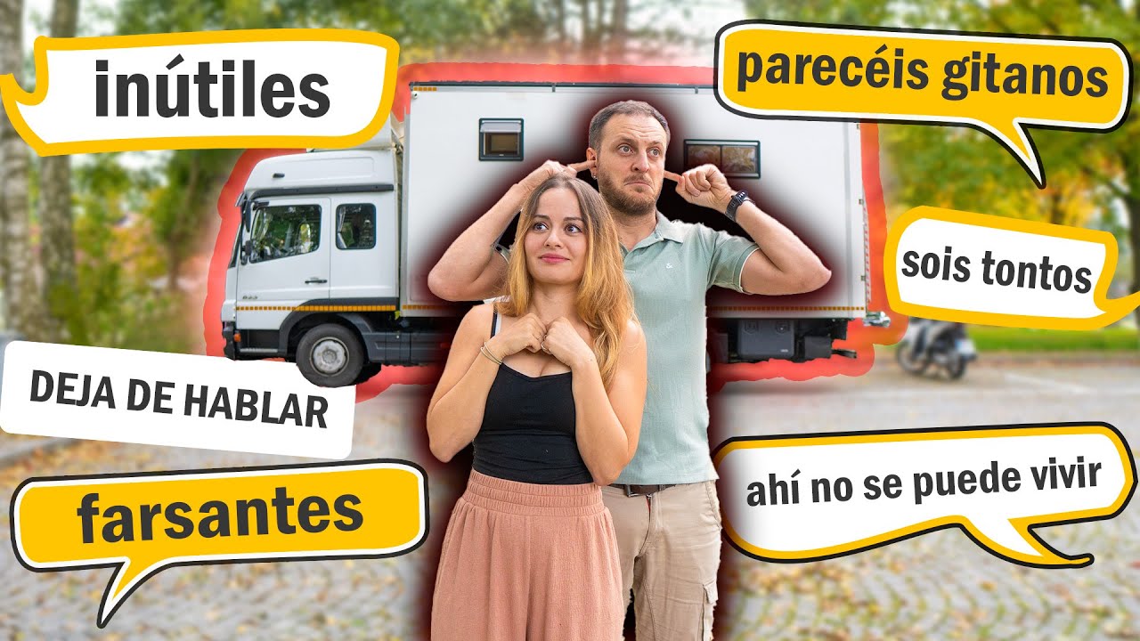 YouTube post by @Vivirenruta for EcoFlow. Caption reads: They're giving us a hard time! 😵 Responding to....