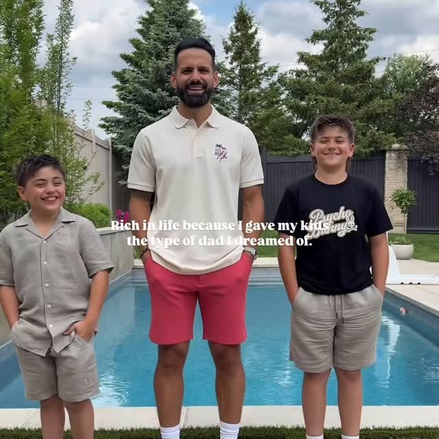 Instagram post by @vanessaa.giuliani for Psycho Bunny. Caption reads: There’s something so special about knowing my kids....