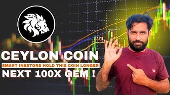 YouTube post by @coinsworld20 for CoinMarketCap. Caption reads: NEW CEYLON COIN PROJECT REVIEW IN URDU|HINDI | THE....