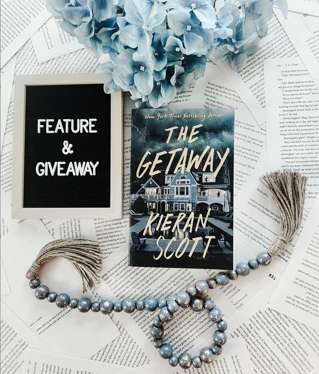 Instagram post by @deasbookshelf for Amazon Publishing. Caption reads: [...] @otrpr, @kieranscottauthor, and....
