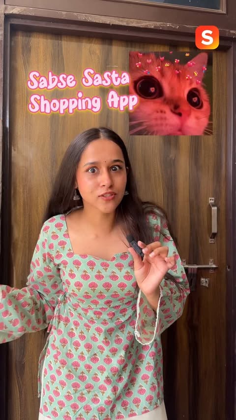 Instagram post by @_supriyamoond_ for Shopsy Selects. Caption reads: I’ve found the Most Affordable App in the town!!🥹....