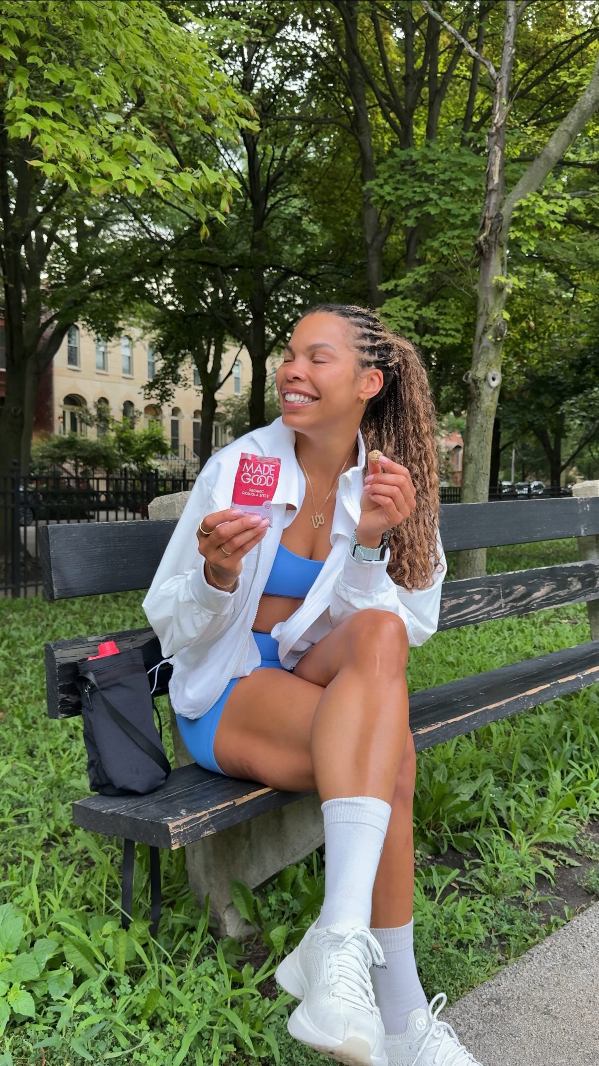 Instagram post by @kaylajeter_ for MadeGood. Caption reads: my #1 mindset training tip ⤵️ 

you are made for....