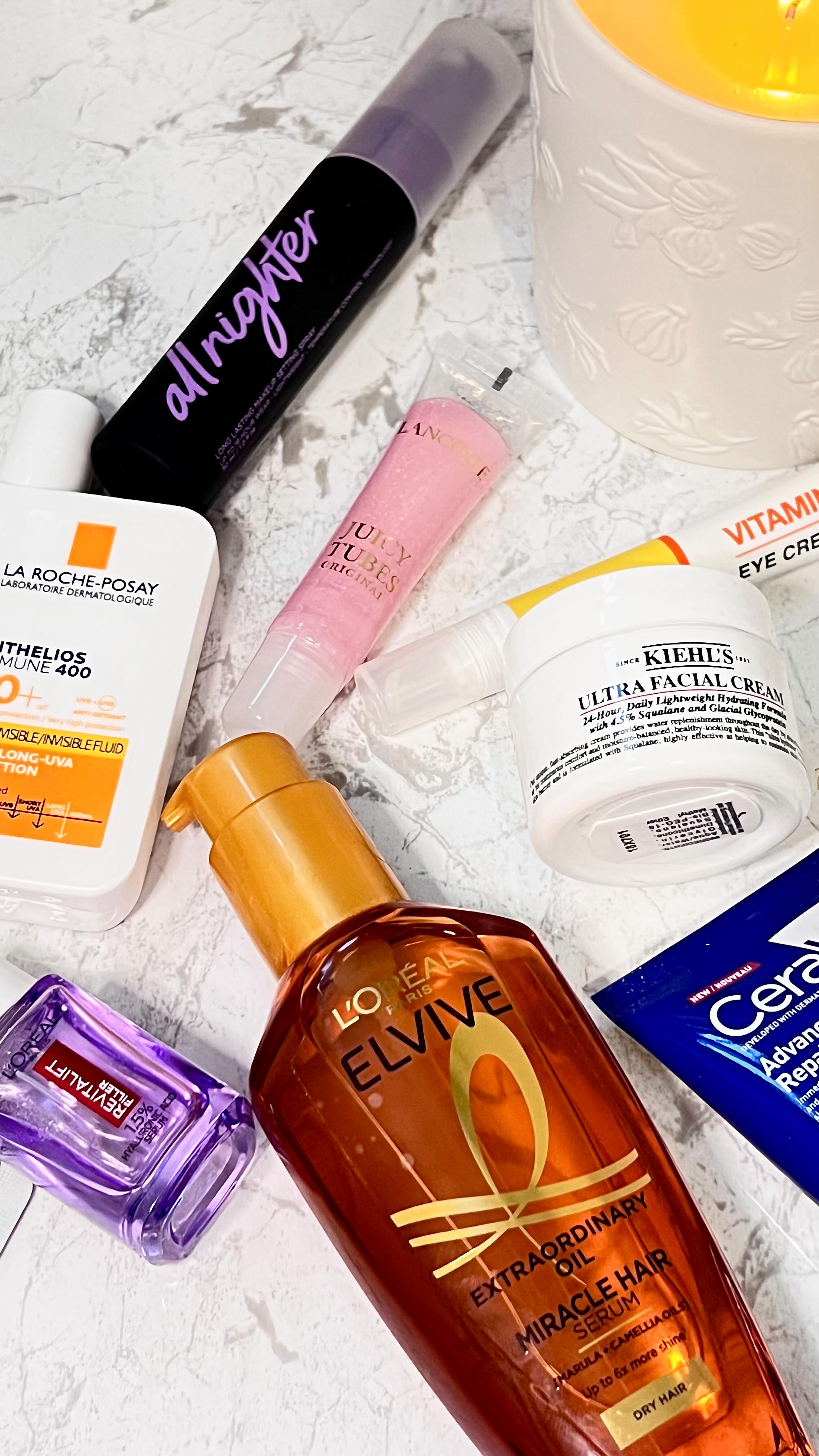 Instagram post by @jak_beauty_ for CeraVe UK&I. Caption reads: ✨Loralistar Rising Star Beautu Box Unboxing....