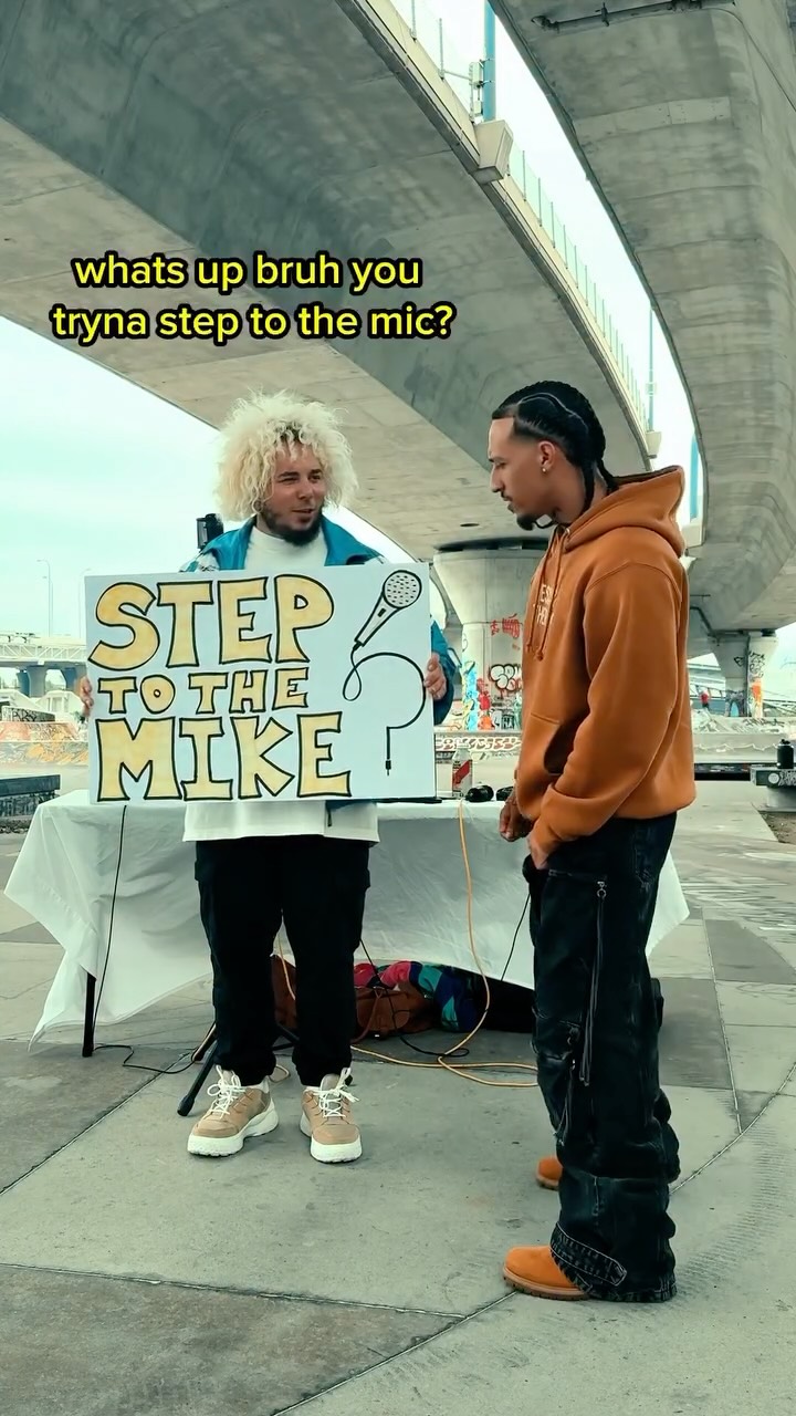 Instagram post by @steptothemikeshow for DistroKid. Caption reads: [...] streaming platforms and socials with....