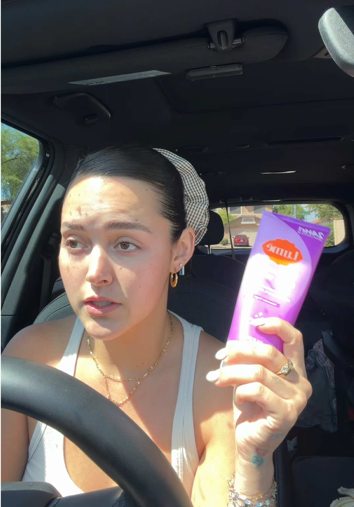 TikTok post by @liljerz for Lume Deodorant. Caption reads: [...] put the girls on !! Run to cvs 😉🧼 @Lume....