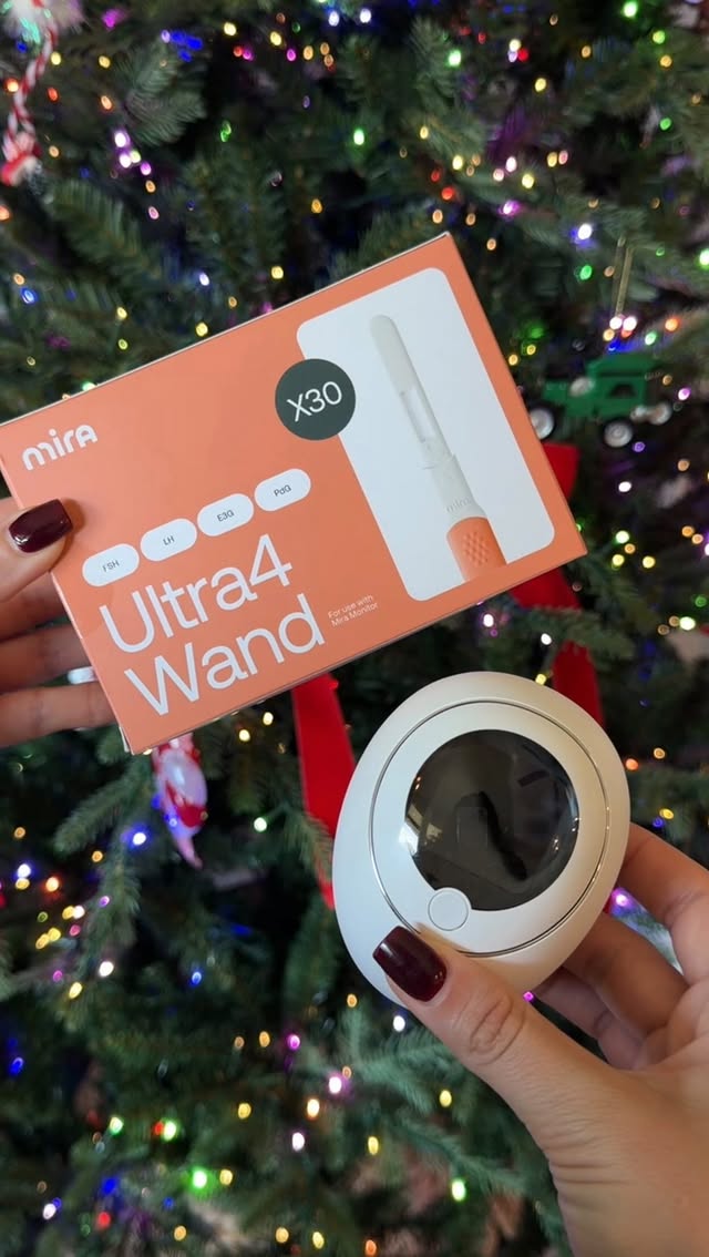 Instagram post by an influencer for Mira Fertility. Caption reads: [...] #hashimotos #mirafertility #hellomiracare....