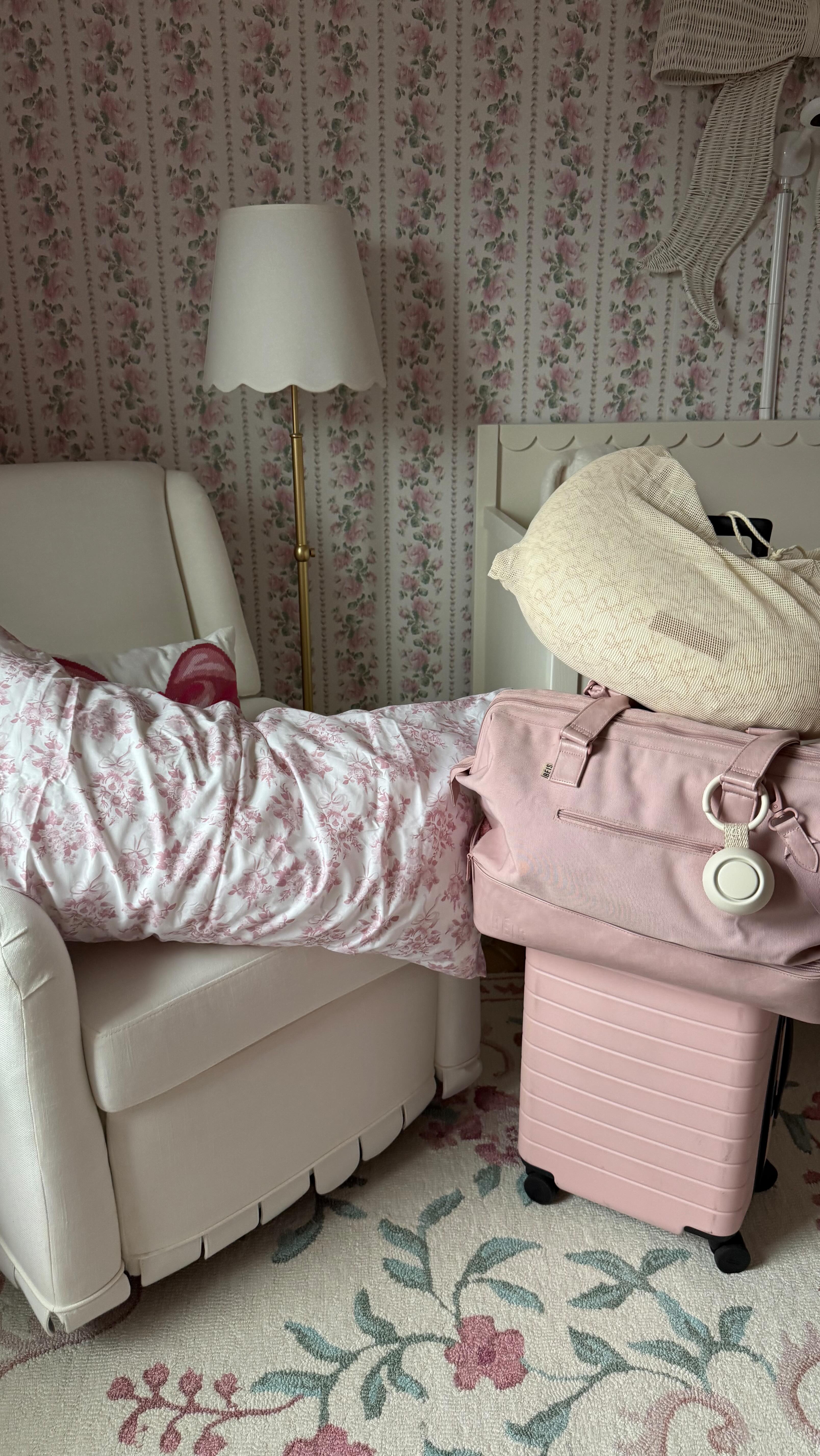 Instagram post by @demidiamandis for SmartSweets. Caption reads: pack my hospital bag with me as a second time mom....