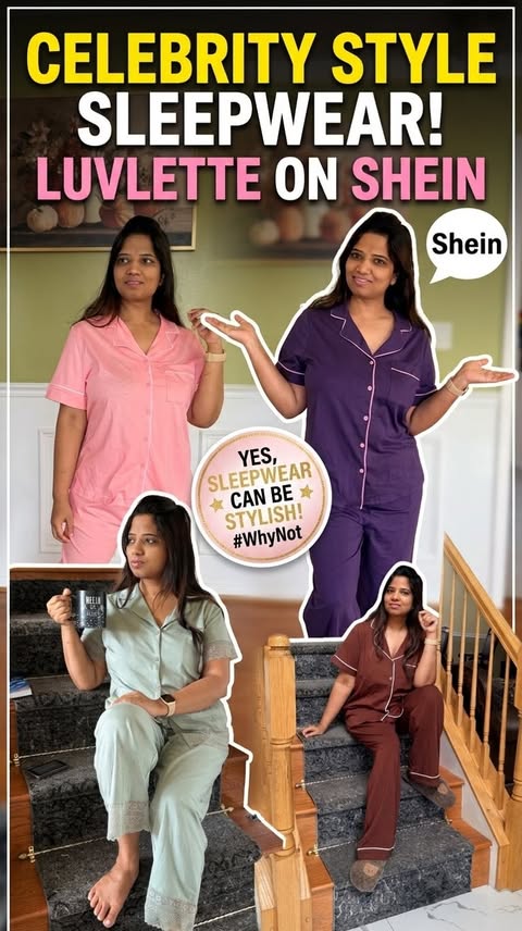 Instagram post by @mytrendytales for LUVLETTE. Caption reads: [...] my fave Underwear& Sleepwear store....