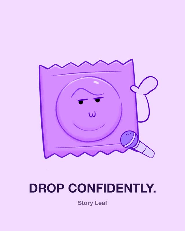 Instagram post by @story_leaf for GIPHY. Caption reads: Learn the facts. Drop the myths. 🧠🎤
Tap into our....