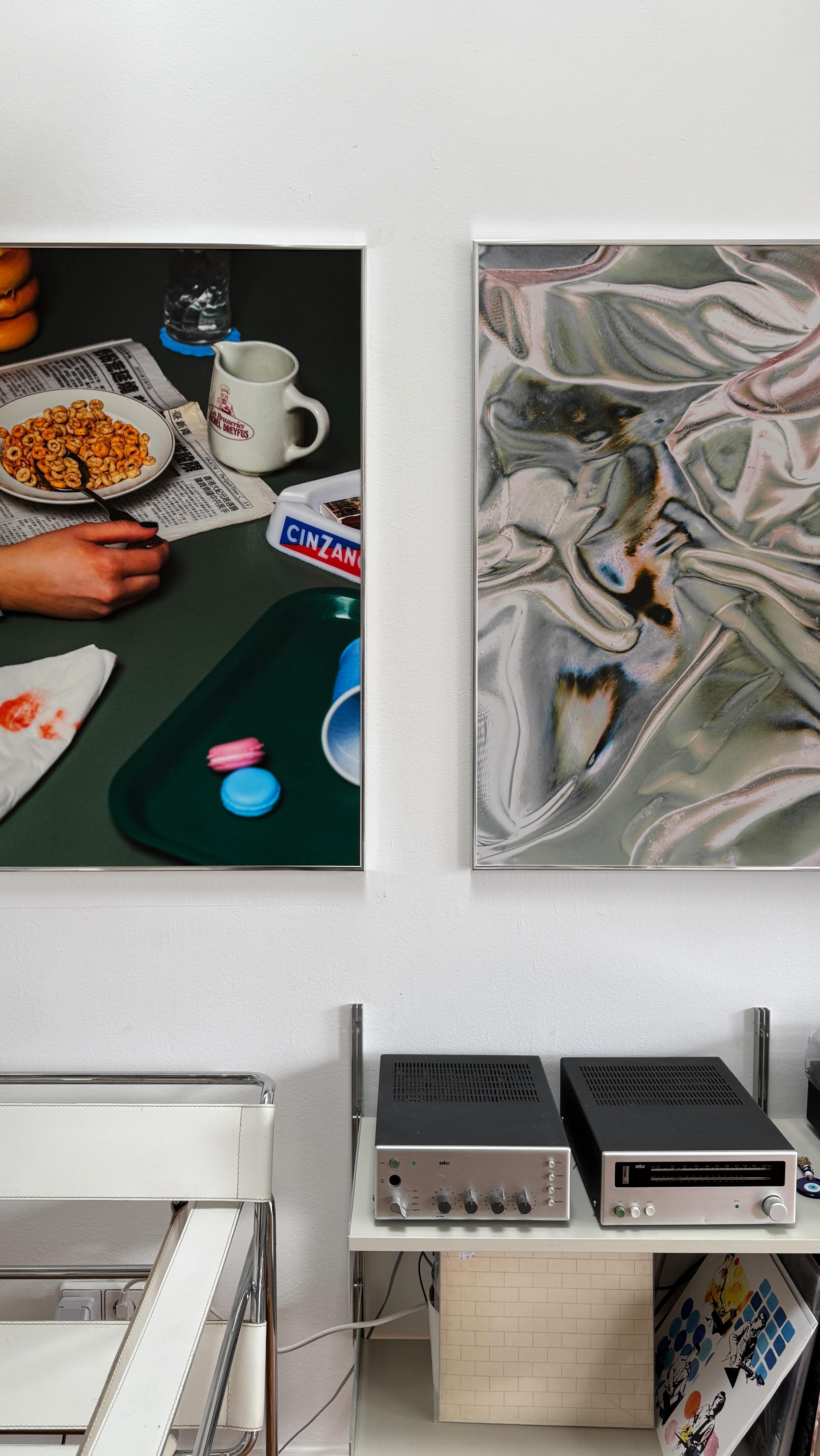 Instagram post by @fritzflat for Wall of Art. Caption reads: [...] turned out. 
These are not my first....