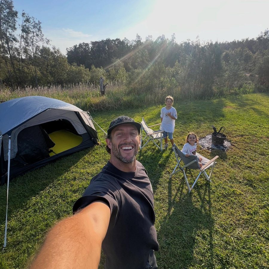 Instagram post by @owright for Dometic. Caption reads: [...] off to the beach for a wave #thiswayout....