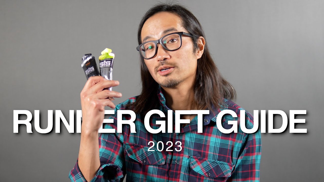 YouTube post by @kofuzi for Bandit Running. Caption reads: Gift Guide for Runners 2023.