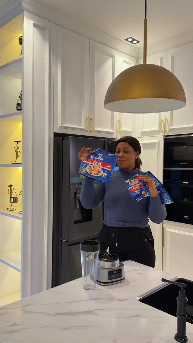 Instagram post by @diaryofakitchenlover for Quaker Oats. Caption reads: Come with me to the gym Besties! 🧚🧚

If you need....