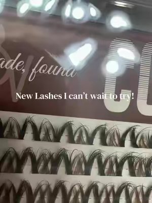 TikTok post by @raynahlee for Brownvenus. Caption reads: [...] wait to try these cocoa lashes from....