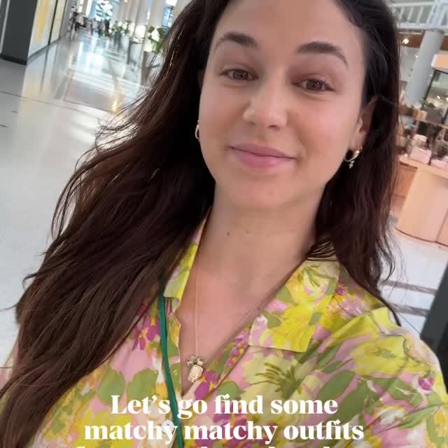 Instagram post by @charlestownsquareofficial for Country Road. Caption reads: Matching with your mini has never been easier… or....