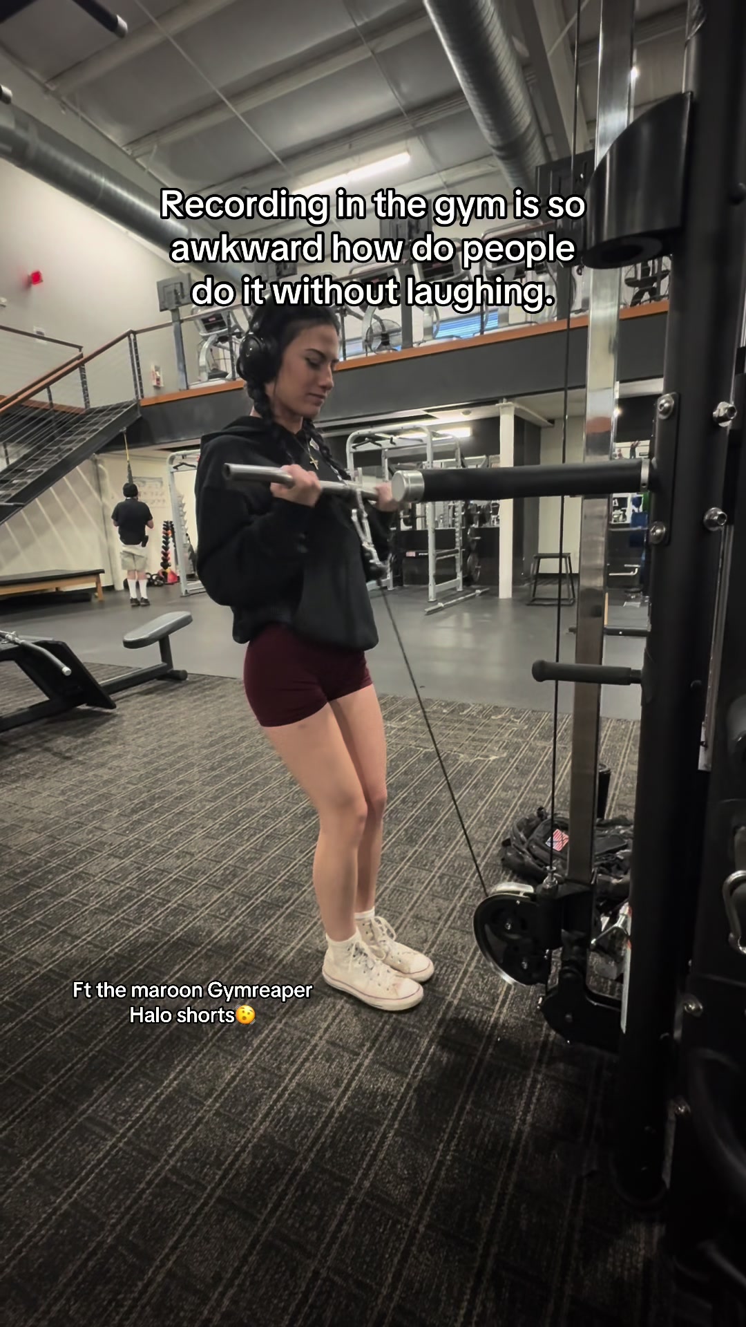 TikTok post by @miss.kay00746 for Gymreapers. Caption reads: @Gymreapers are so insanely comfortable like [...].