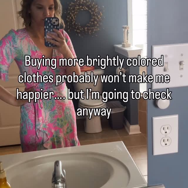 Instagram post by @thepositive_pa for Lilly Pulitzer. Caption reads: It’s called dopamine dressing….

Color psychology....