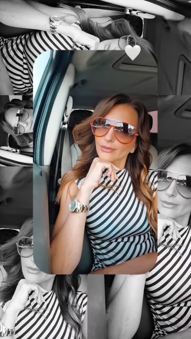 Instagram post by @pinelopi_papanikolaou for Safilo Group. Caption reads: New season, new goals.. The world is not....